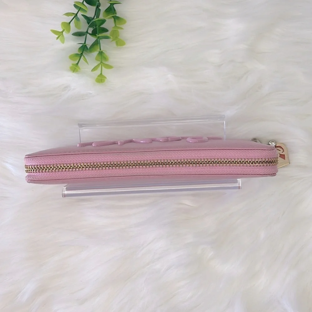 Samantha Thavasa Pink “Love”‎ Zippy Wallet